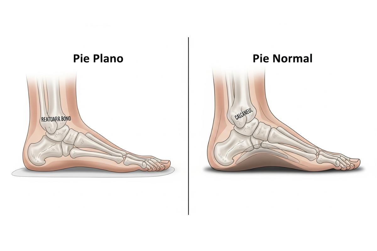 ¿Pie Plano o Pisada Incorrecta? Cómo el Estudio de la Pisada puede eliminar tu dolor de rodillas
